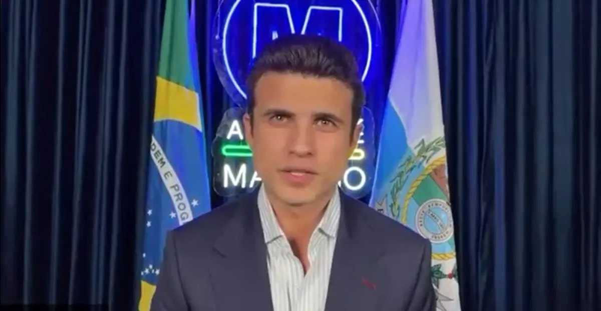 André Marinho concorre ao governo do RJ pelo partido Novo nas eleições de 2026